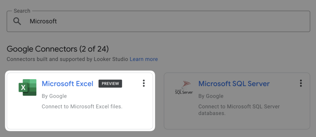 Microsoft Excel Looker Studio Connector - Data Bloo